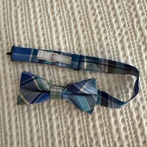 Nordstrom Boys Adjustable Plaid Bow Tie